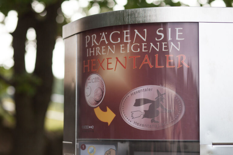 M&uuml;nzepr&auml;ger Hexe