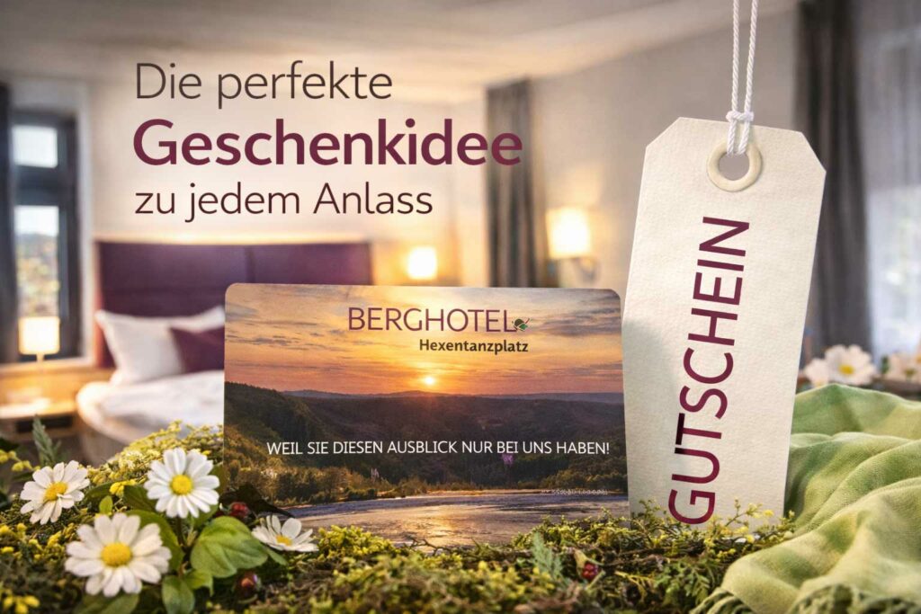 Geschenkideen, Berghotel Hexentanzplatz, Gutschein, Schenken