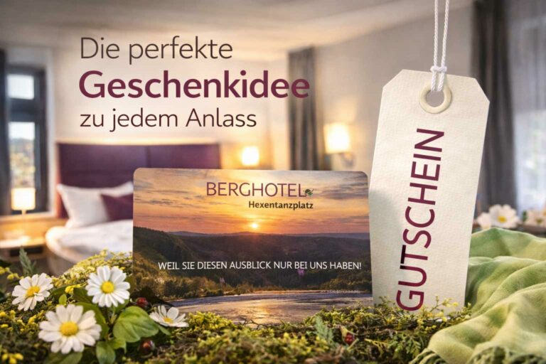 Geschenkideen, Berghotel Hexentanzplatz, Gutschein, Schenken